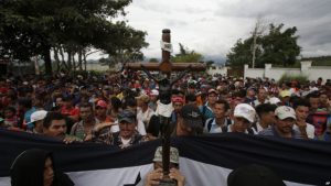 GUATEMALA: Caravana de 2 mil hondureños llega en su ruta a EEUU GUATEMALA: Caravana de 2 mil hondureños llega en su ruta a EEUU