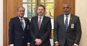 Presidente del Senado RD visita Australia Presidente del Senado RD visita Australia