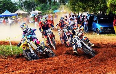 Pilotos extranjeros participarán en puntuable de motocross en la RD