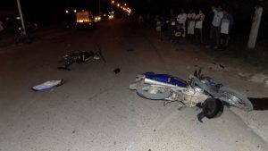 MONTECRISTI: Choque motocicleta y yipeta deja 2 muertos y una herida