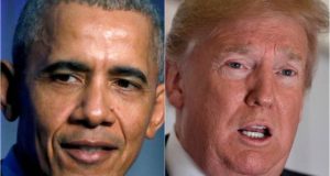 Trump y Obama se disputan bonanza económica en campaña por legislativas Trump y Obama se disputan bonanza económica en campaña por legislativas