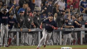 Medias Rojas remonta ante Dodgers y acaricia título de Serie Mundial