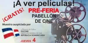 Presentarán cinco películas en XI Feria del Libro Dominicano