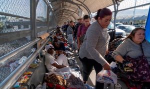 Avanzada migrantes Centroamérica llega al centro de la Ciudad México