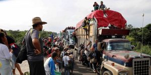 MEXICO: Caravana de inmigrantes sale distrito federal hacia Querétaro