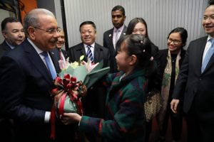 CHINA: Danilo Medina llega a Beijing a participar en primera visita de Estado