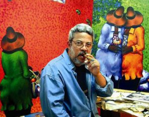 Pintor Dionisio Blanco expone en la zona colonial de Santo Domingo