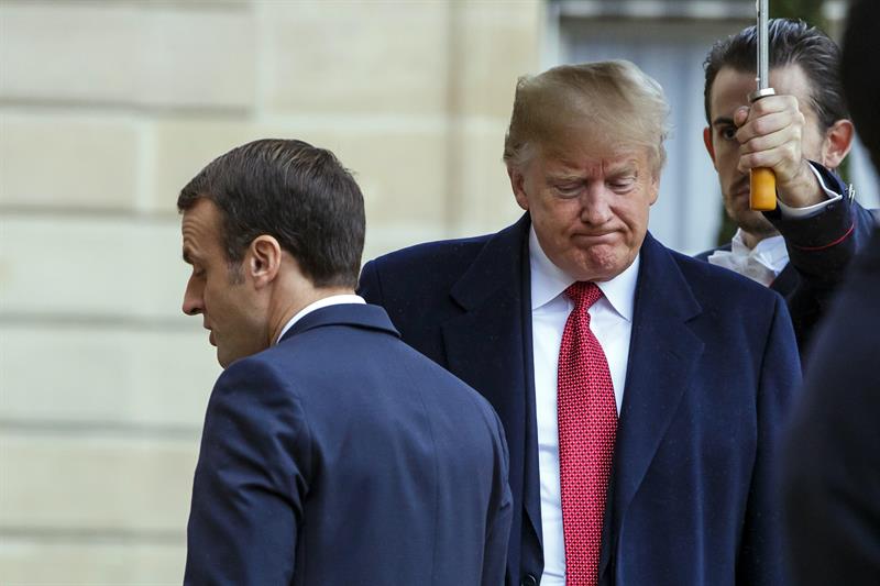 Presidente considera Trump no tuvo «decencia» en sus tuits contra Francia imagen