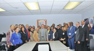 Estudiantes diplomado UASD y CESUDEX visitan ONU y Misión Dominicana