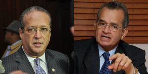 Reinaldo Pared y Franklin Almeyda enfrentados por el acuerdo del PLD Reinaldo Pared y Franklin Almeyda enfrentados por el acuerdo del PLD