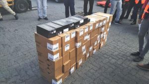 HAINA: Decomisan 15 armas de fuego y unas 60 mil cápsulas en muelle HAINA: Decomisan 15 armas de fuego y unas 60 mil cápsulas en muelle