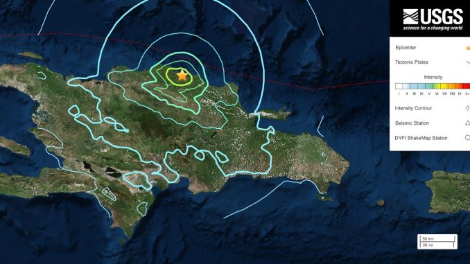 PUERTO PLATA: Temblor de 4,5 grados se produjo en norte dominicano