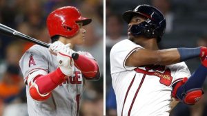 Acuña y Ohtani electos novatos del año en las Grandes Ligas