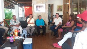 SAN CRISTOBAL: Rommel Lora recibe apoyo dirigentes PQDC