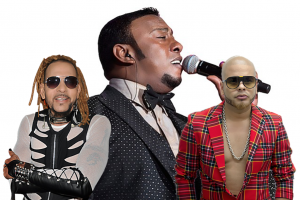 Anthony Santos, Toño Rosario y Alajaza juntos en concierto