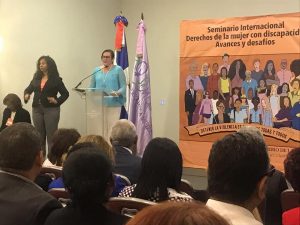 Ministerio inaugura seminario sobre derechos de la mujer con discapacidad Ministerio inaugura seminario sobre derechos de la mujer con discapacidad