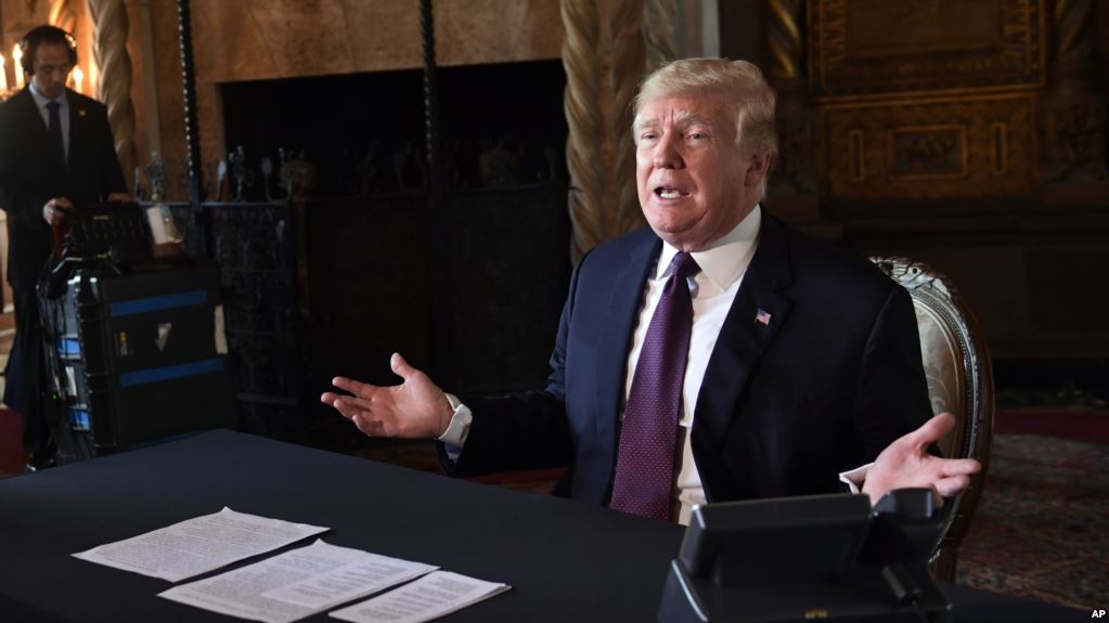 Es «hora de actuar» para construir el muro entre México y EE.UU, dice Trump. imagen