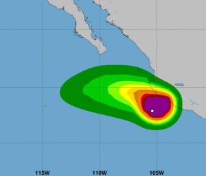MEXICO: Tormenta tropical Xavier se aproxima costas
