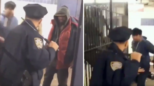 Grupo de hombres «ataca» a un policía en estación tren