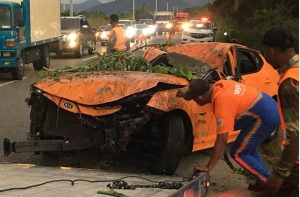 VILLA ALTAGRACIA:  Muere hoy un capitán de la PN en accidente de tránsito