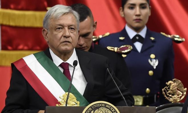 MEXICO: El izquierdista Andrés Manuel López Obrador asume la Presidencia imagen