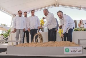 Medina inaugura construcción hotel de grupo español BG Hotels en Punta Cana