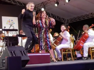 Milly Quezada engalanó concierto Centro Cultural Perelló.