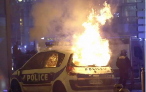 FRANCIA: Al menos 288 detenidos y un centenar de heridos en protestas París