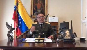 El agregado militar de Venezuela en EE.UU. anuncia su respaldo a Guaidó