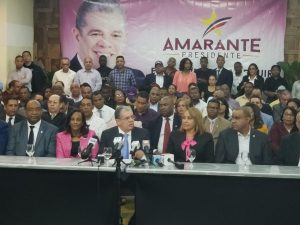 Amarante demanda que Leonel tome licencia como presidente del PLD Amarante demanda que Leonel tome licencia como presidente del PLD