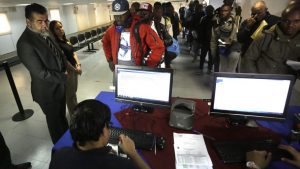 Otros 170 haitianos vuelven a su país desde Chile en cuarto vuelo humanitario