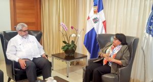 Rectora de UASD y embajador dominicano en Japón tratan sobre futuros acuerdos