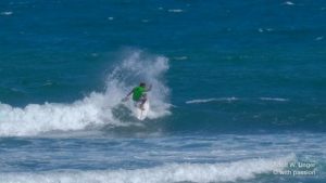 Leandro y Narayana, campeones torneo Surfing 2019
