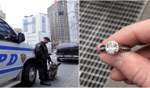 Policía de NY devuelve otro anillo compromiso Policía de NY devuelve otro anillo compromiso