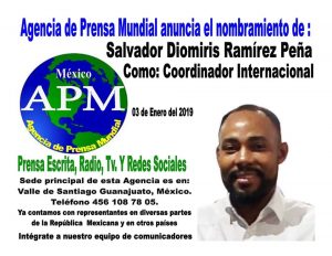Agencia de noticias designa dominicano como coordinador internacional