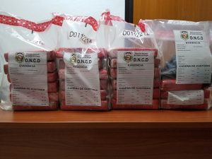 DNCD detiene a dos hombres y les ocupan 21 paquetes de drogas DNCD detiene a dos hombres y les ocupan 21 paquetes de drogas
