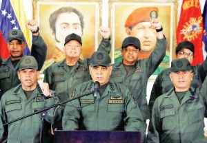 VENEZUELA: La cúpula militar encara a Donald Trump y reitera lealtad a Maduro