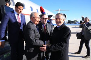 Presidente Danilo Medina llega a Roma para asistir 42° período de sesiones FIDA Presidente Danilo Medina llega a Roma para asistir 42° período de sesiones FIDA