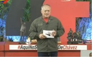 VENEZUELA: Diosdado Cabello advierte Maduro no renunciará, ni habrá comicios VENEZUELA: Diosdado Cabello advierte Maduro no renunciará, ni habrá comicios