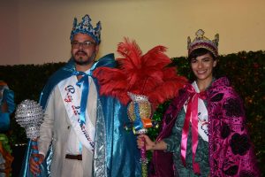 Frank Perozo y Nashla Bogaert fueron coronados como rey y reina del Carnaval