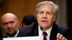 Luis Almagro pidió apoyo internacional para Juan Guaidó en Venezuela