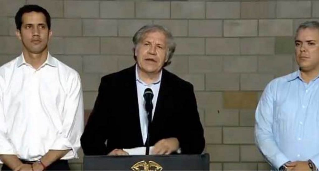 Almagro dice quema de ayuda muestra falta sentido humano de Maduro imagen