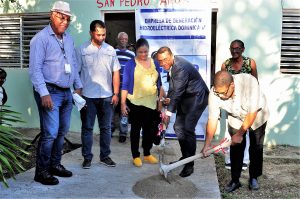 YAGUATE: EGEHID inicia construcción iglesia en Duveaux