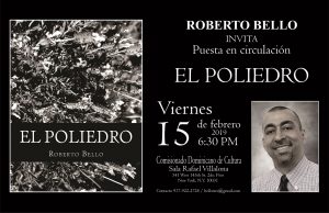 Pondrán en circulación libro de Roberto Bello