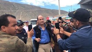 Candidato Ramfis Domínguez Trujillo expresa en RD «no caben dos banderas»