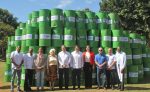 Pinturas Popular dona 700 zafacones a la ciudad de Santo Domingo
