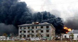 Asciende a 64 número de muertos por explosión en China, 28 desaparecidos