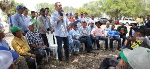 Abinader exige apoyo para productores  y moradores del Suroeste dominicano