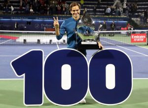 Roger Federer logra título número 100 de su carrera