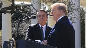 EEUU: Trump se reúne con Bolsonaro; dice Maduro es un títere cubano